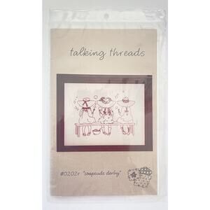 Talking Threads Soap Suds Derby Stitchery Pattern 0202r